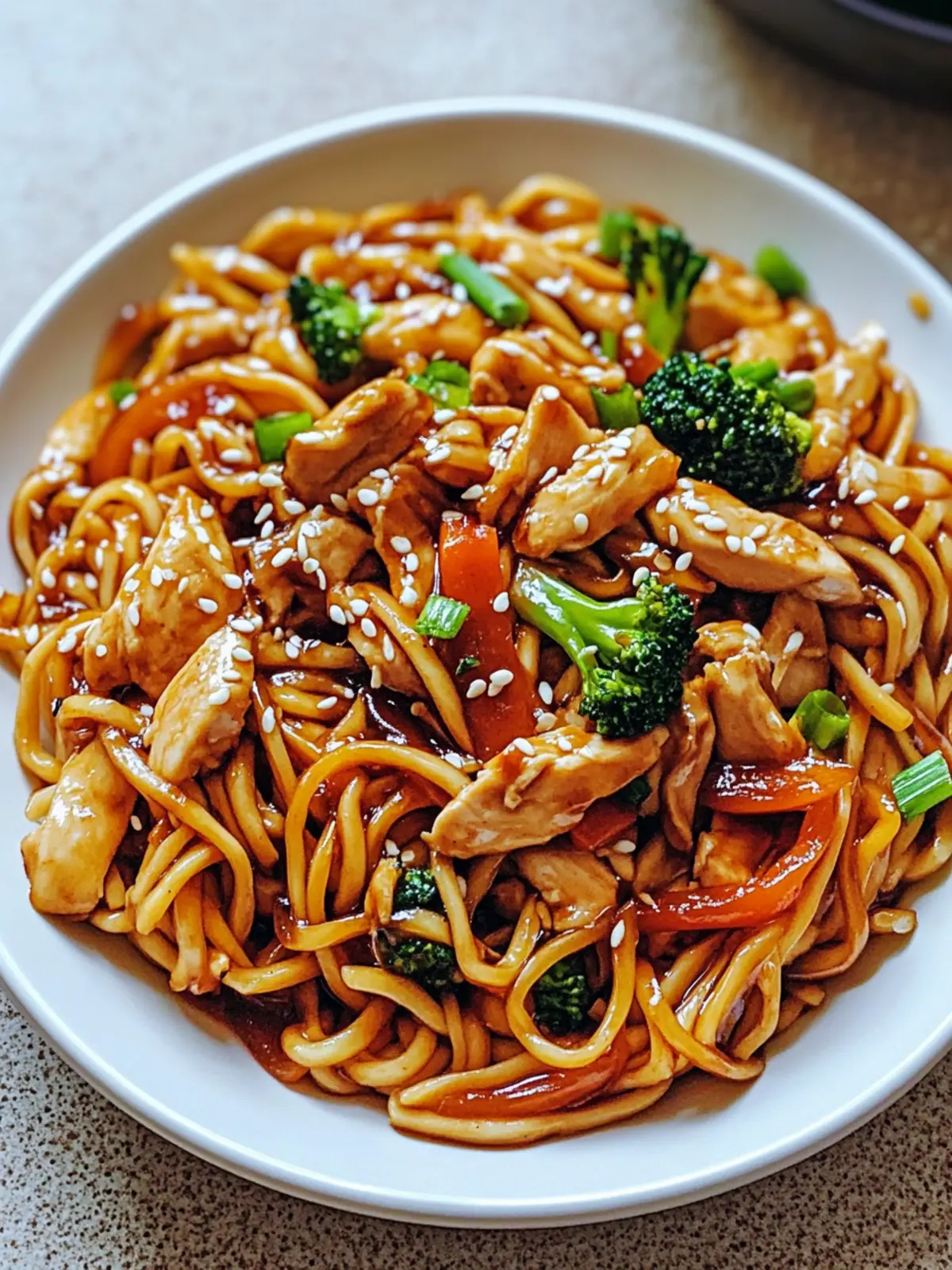 Savory Chicken Teriyaki Noodles Ready in Just 30 Minutes 5 Chicken Teriyaki Noodles