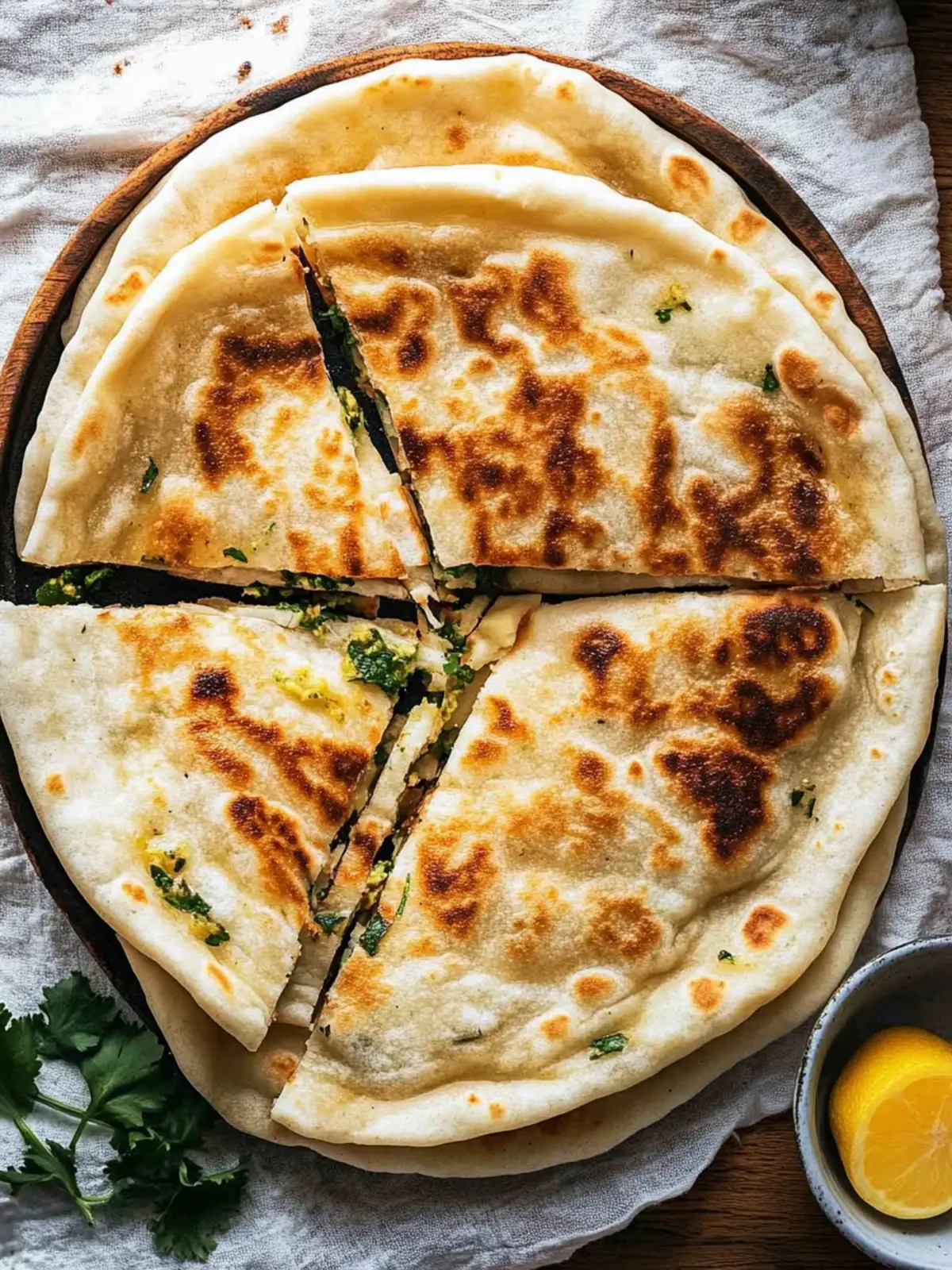 Delicious Gozleme: Easy Homemade Spinach and Feta Delight 3 Gozleme