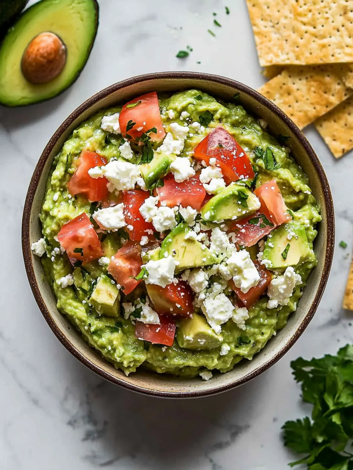 Creamy Avocado Feta Dip Perfect for Every Gathering 4 Avocado Feta Dip