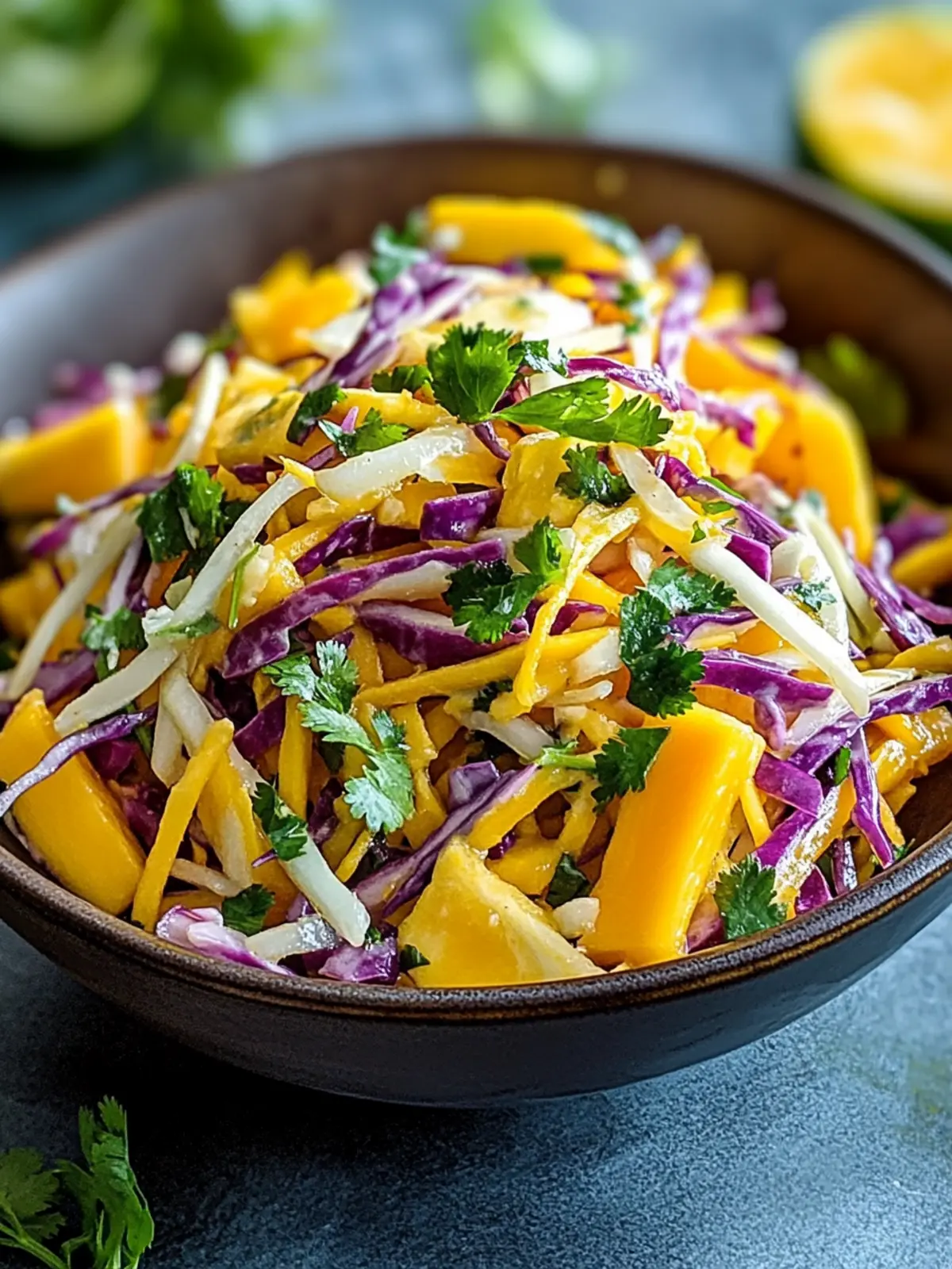 Mango Slaw Magic: Fresh, Easy, and Flavor-Packed Delight 3 Mango Slaw