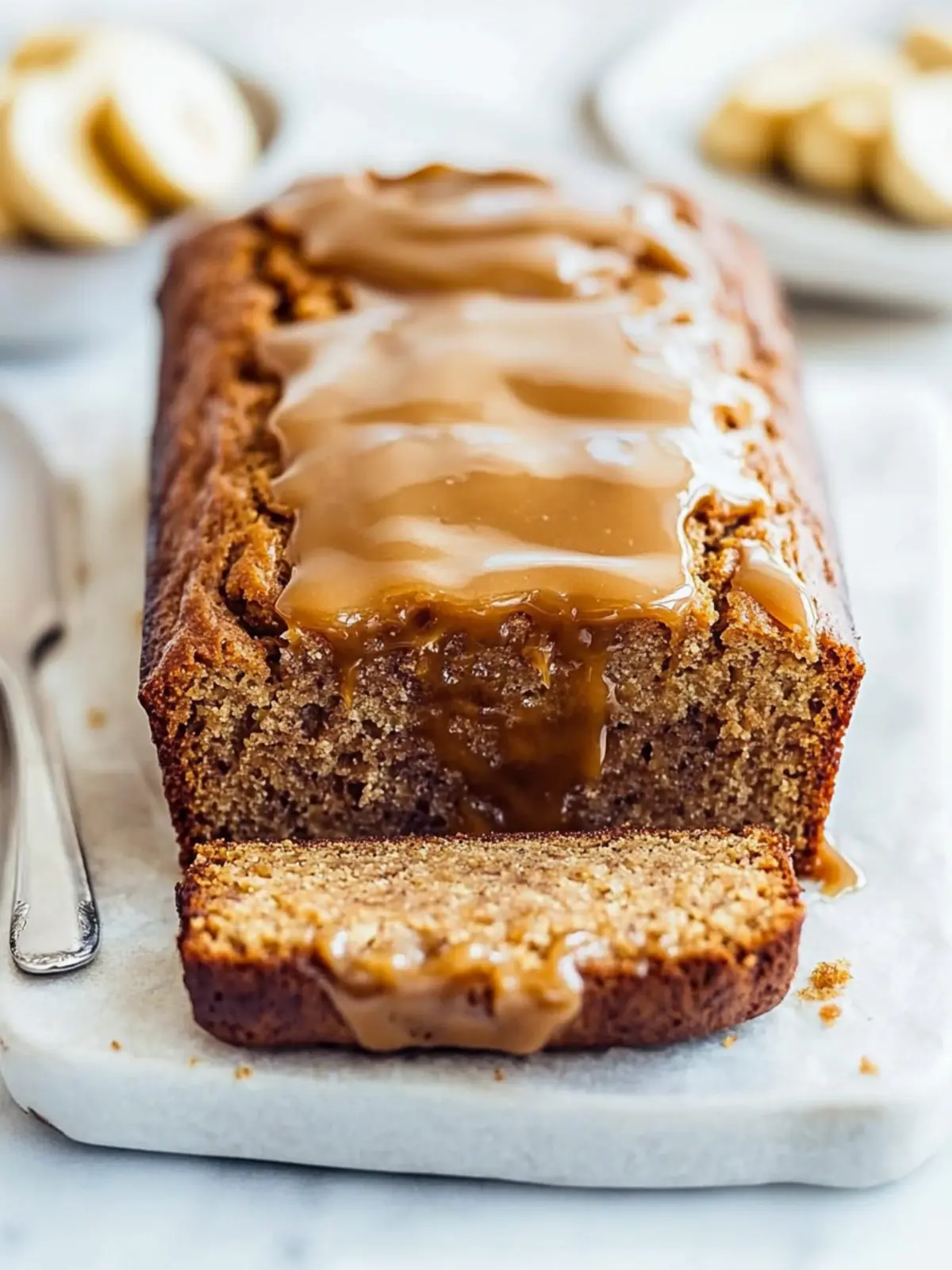 Indulge in Caramel Macchiato Banana Bread Bliss 3 Caramel Macchiato Banana Bread