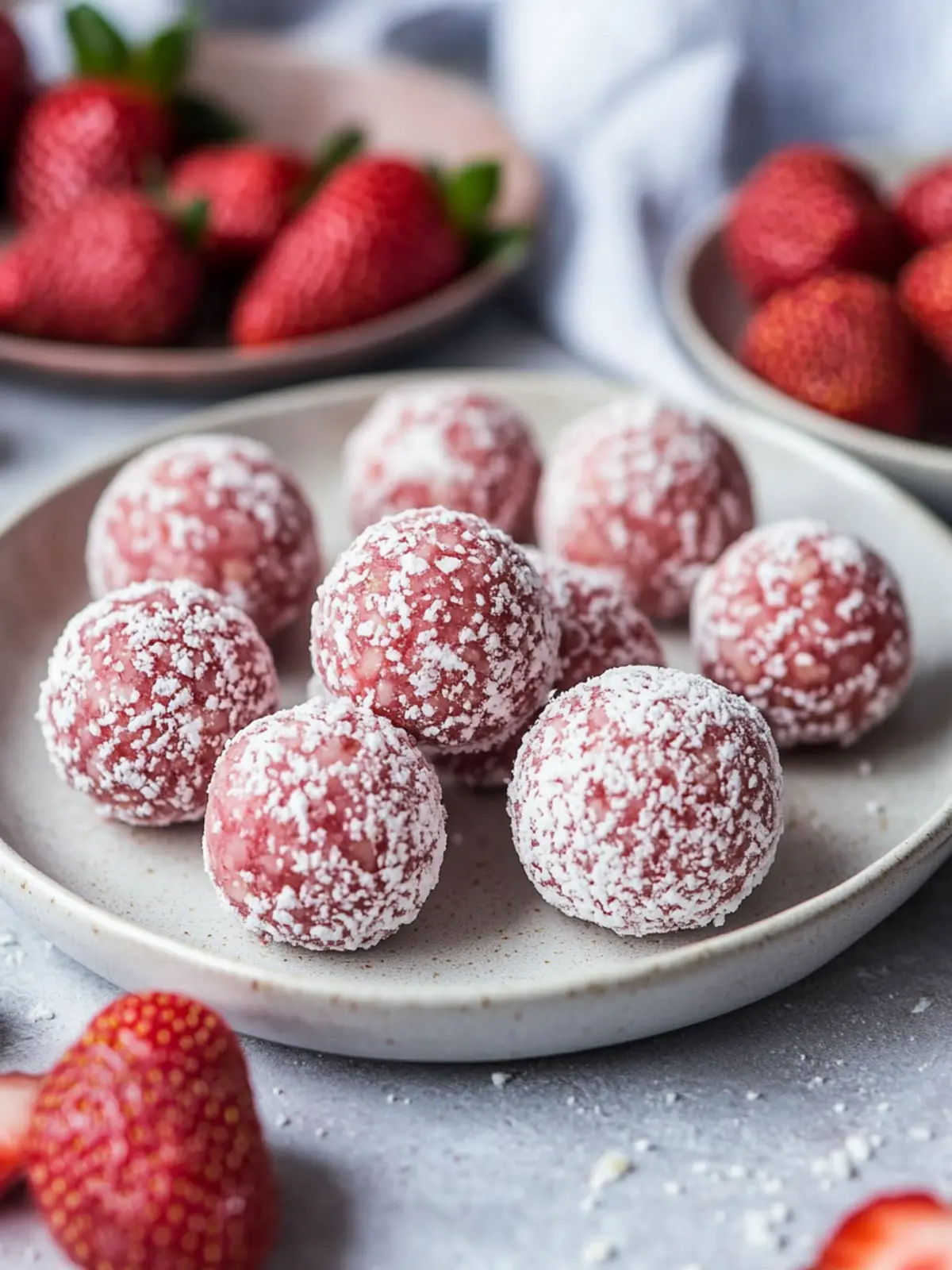 Delicious Strawberry Bliss Balls for Guilt-Free Snacking 2 Strawberry Bliss Balls