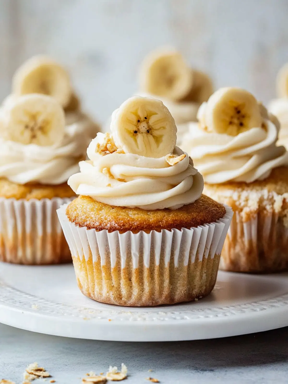 Delicious Banana Cupcakes That Will Brighten Your Day 2 Banana Cupcakes
