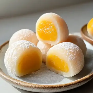 Deliciously Chewy Mango Mochi You Can Make at Home 9 Mango Mochi