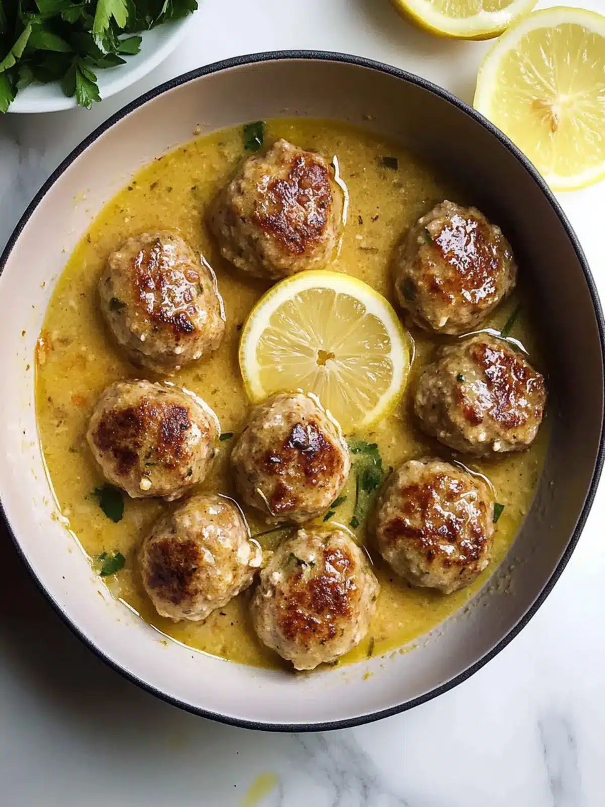 Savory Meatballs In Lemon Sauce That Brighten Your Day 5 Meatballs In Lemon Sauce