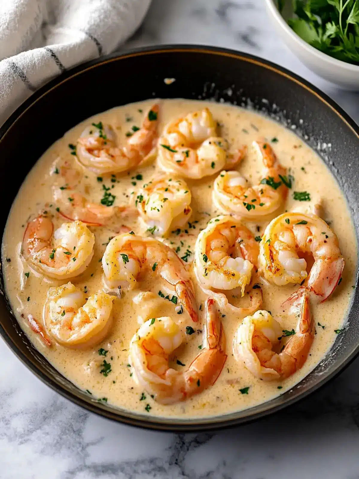 Creamy Garlic Shrimp: Quick Delight for Busy Weeknights 4 Creamy Garlic Shrimp