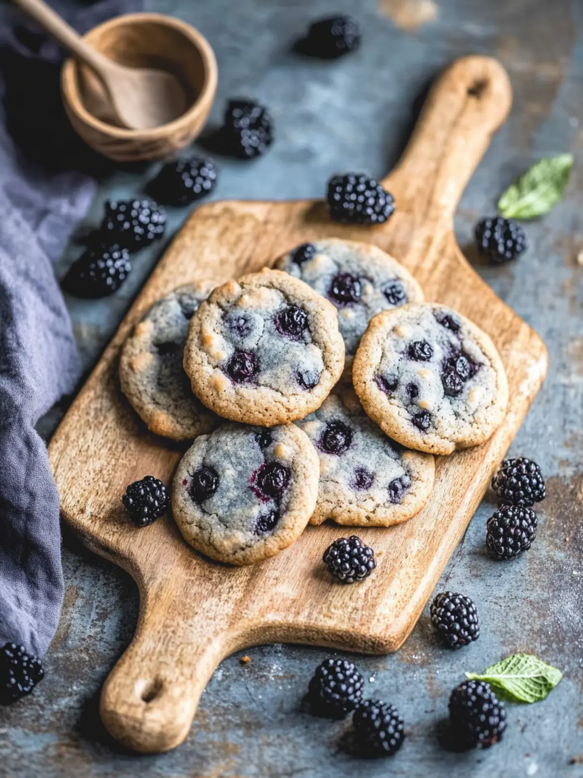 Delicious Blackberry Cookies: Sweeten Your Day Naturally 3 Blackberry Cookies
