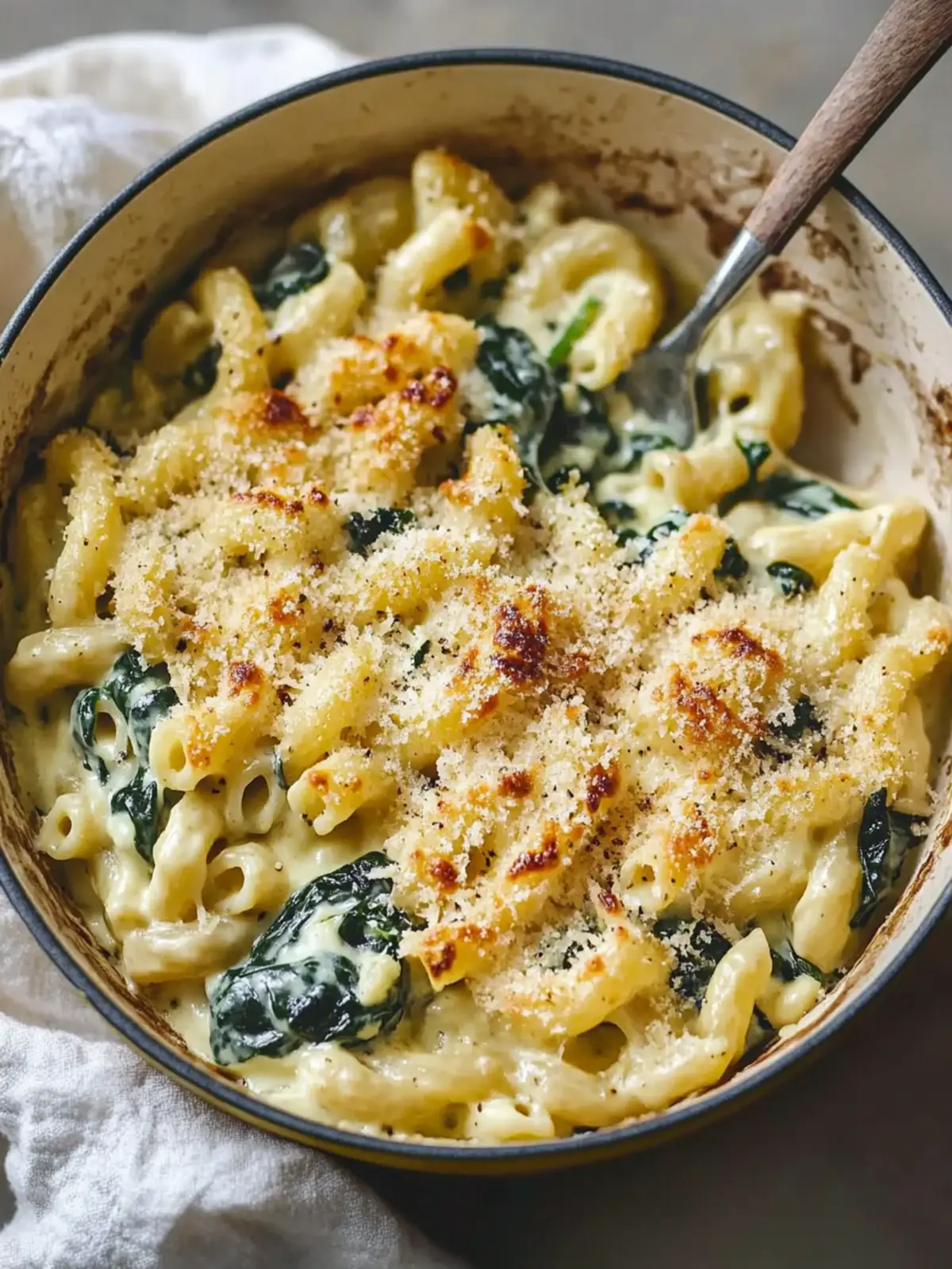 Decadent Creamy Spinach Mac and Cheese You’ll Crave Daily 4 Creamy Spinach Mac and Cheese