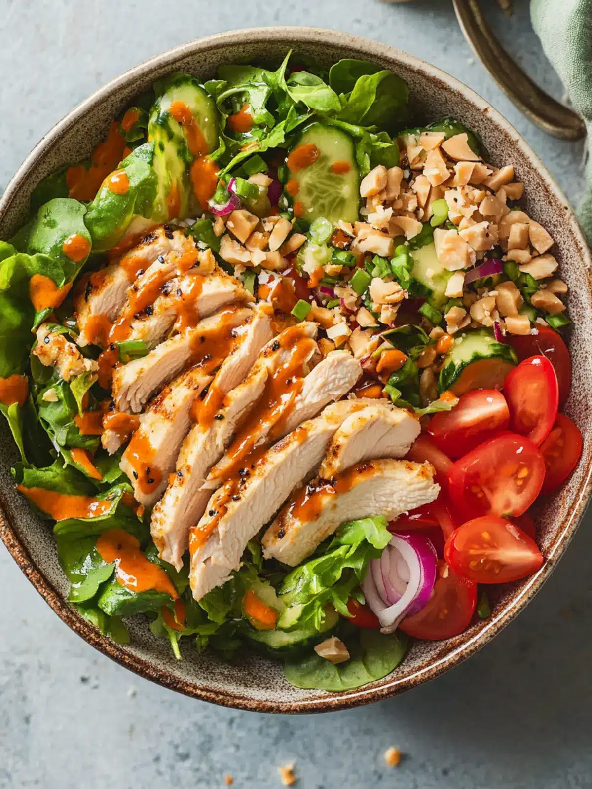Savory Thai Chicken Salad: Crunchy Goodness Awaits! 5 Thai Chicken Salad