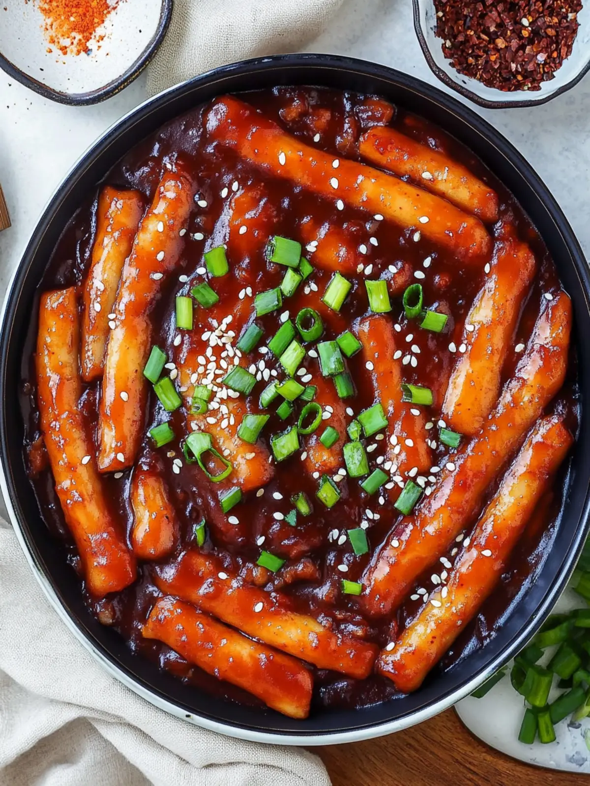 Mouthwatering Jajang Tteokbokki: A Chewy Korean Delight 3 Jajang Tteokbokki