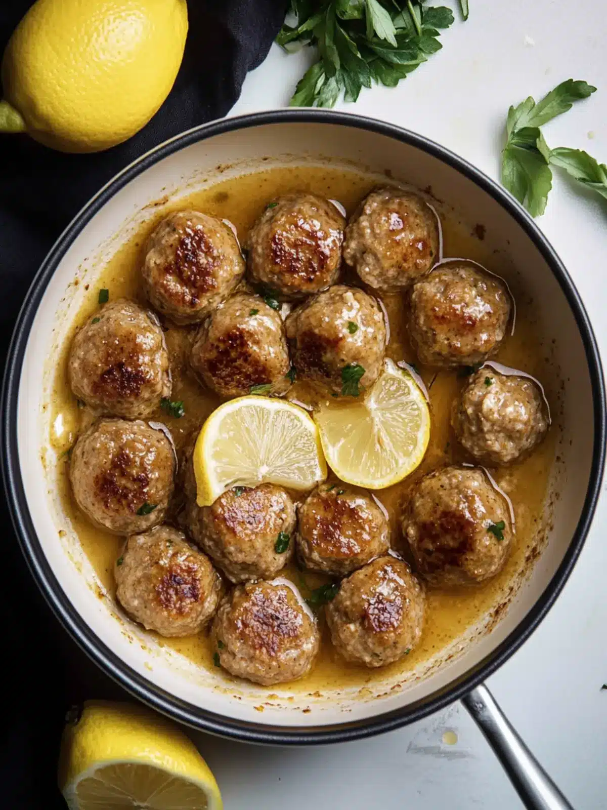 Savory Meatballs In Lemon Sauce That Brighten Your Day 4 Meatballs In Lemon Sauce