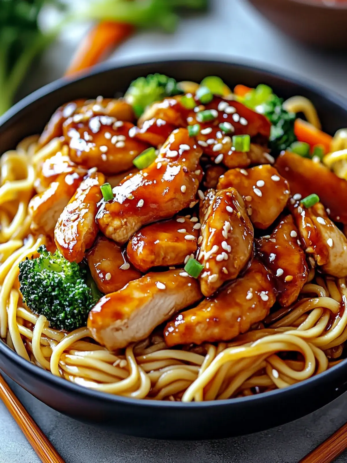 Savory Chicken Teriyaki Noodles Ready in Just 30 Minutes 2 Chicken Teriyaki Noodles