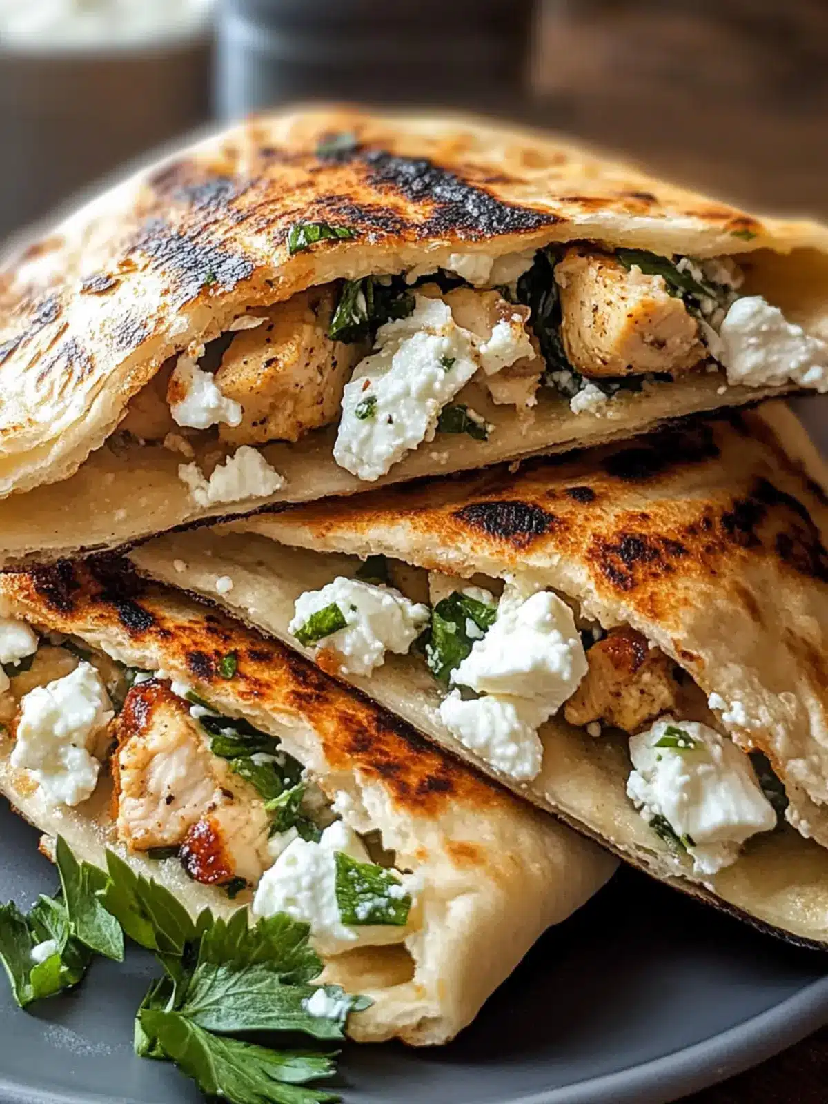 Delicious Crispy Pita with Chicken & Feta for Easy Meals 5 Crispy Pita with Chicken & Feta