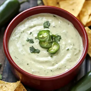 Irresistibly Creamy Jalapeño Dip to Spice Up Your Snacks 10 Creamy Jalapeño Dip