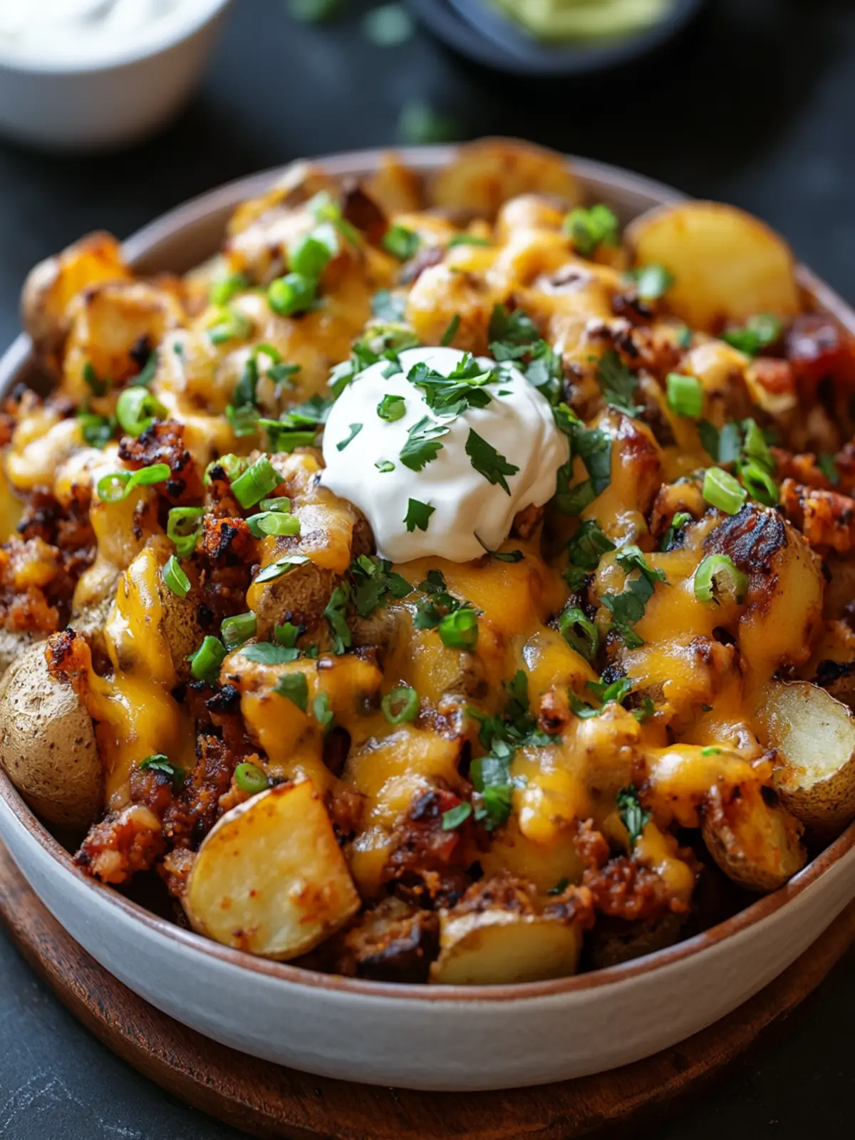 Cheesy Taco Potatoes: Your New Favorite Comfort Food Dish 5 Cheesy Taco Potatoes