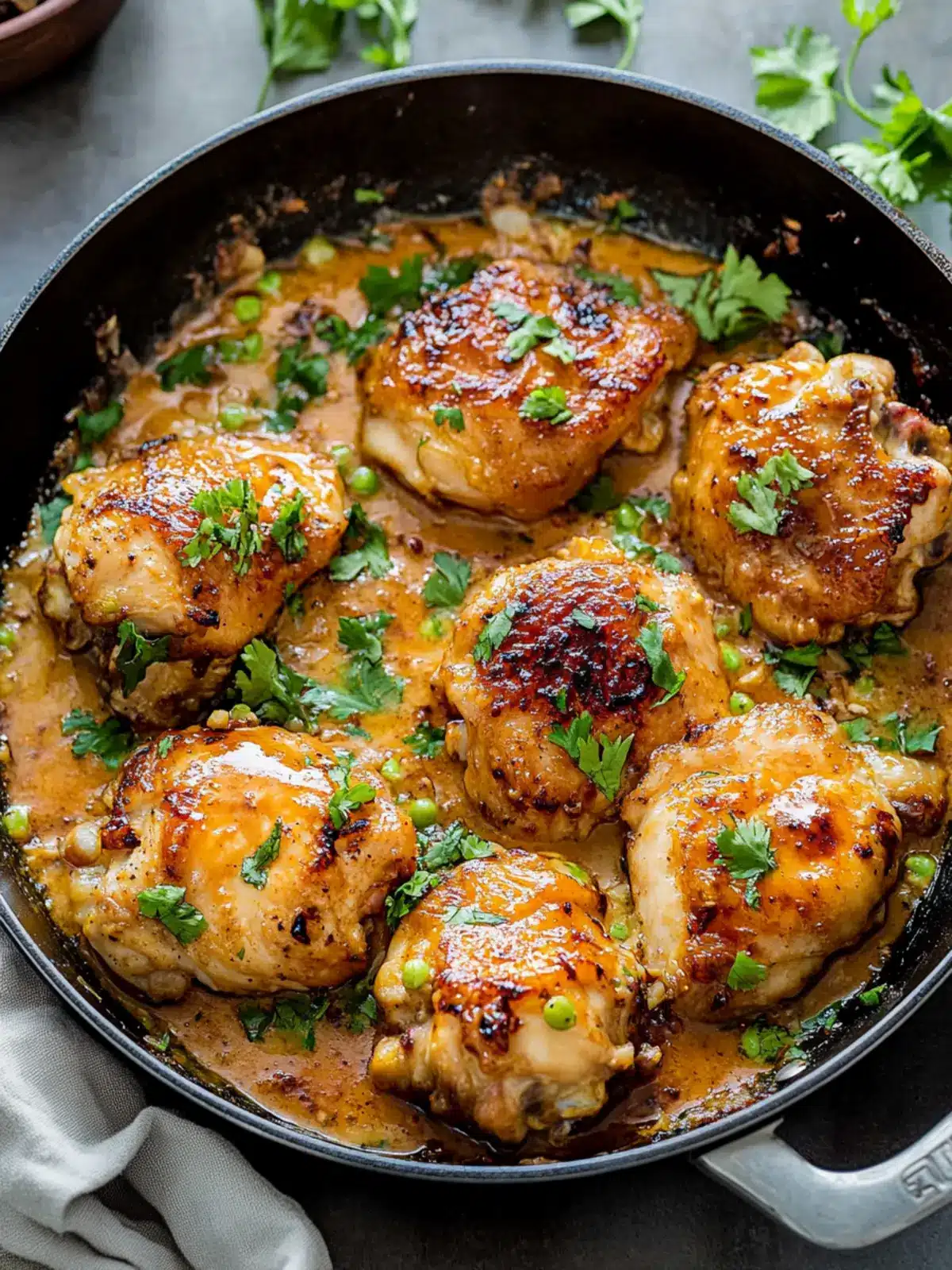 Savor Skillet Bang Bang Chicken Thighs in Just 22 Minutes 3 Skillet Bang Bang Chicken Thighs