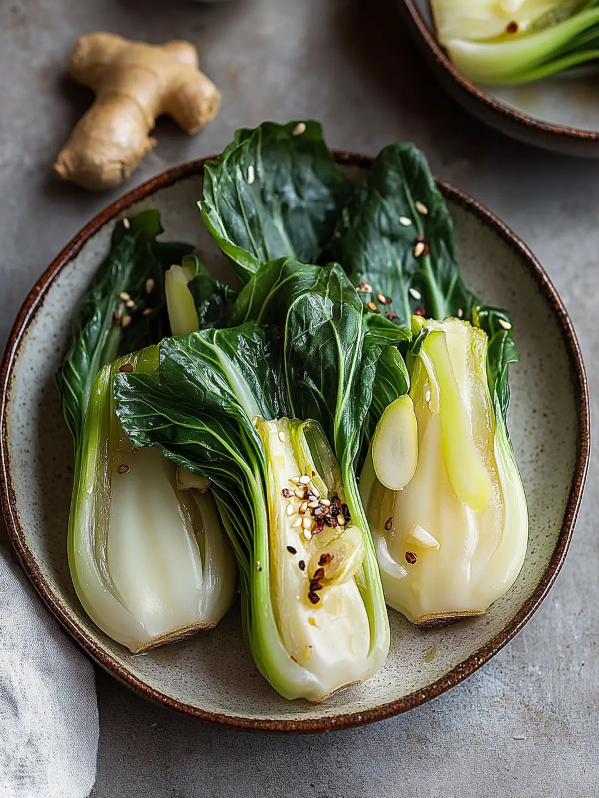 Irresistible Bok Choy with Garlic and Ginger in Just 10 Minutes 4 Bok Choy with Garlic and Ginger