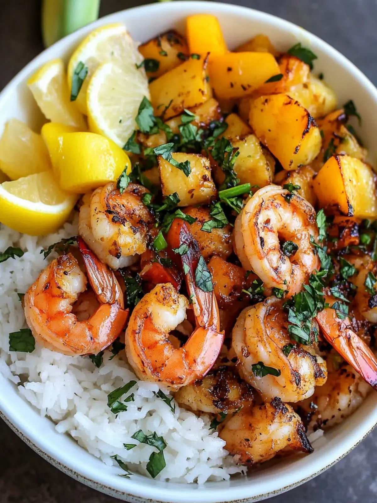 Tropical Shrimp Rice Bowl: A Flavorful Escape at Home 3 Tropical Shrimp Rice Bowl