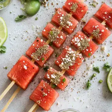 Refreshing Watermelon Tajin Skewers for Your Summer Soiree 10 Watermelon Tajin Skewers