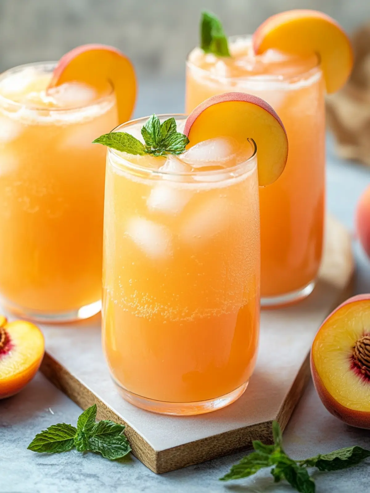 Refreshing Peach Lemonade Recipe to Jazz Up Your Summer! 3 Peach Lemonade