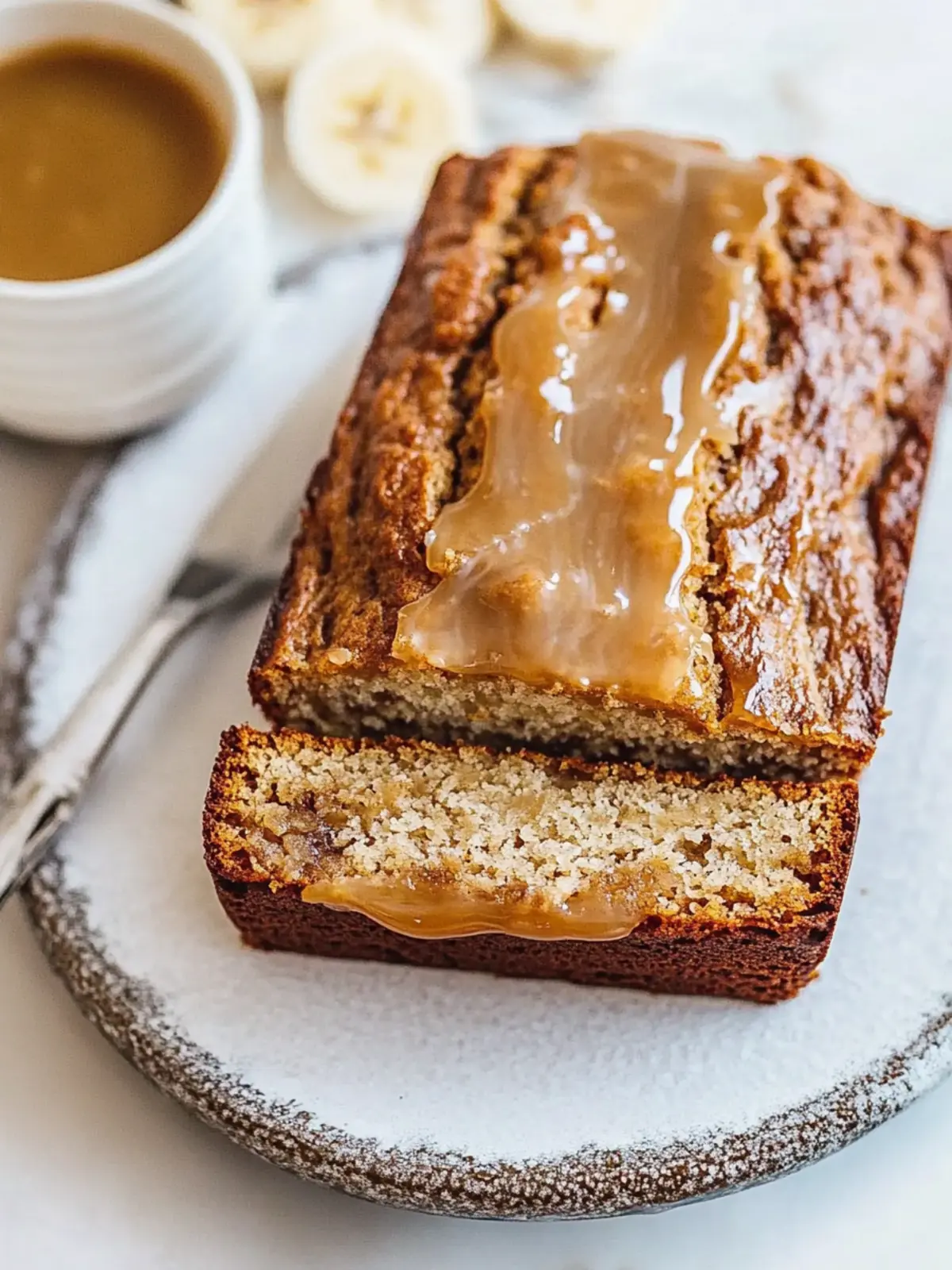 Indulge in Caramel Macchiato Banana Bread Bliss 4 Caramel Macchiato Banana Bread