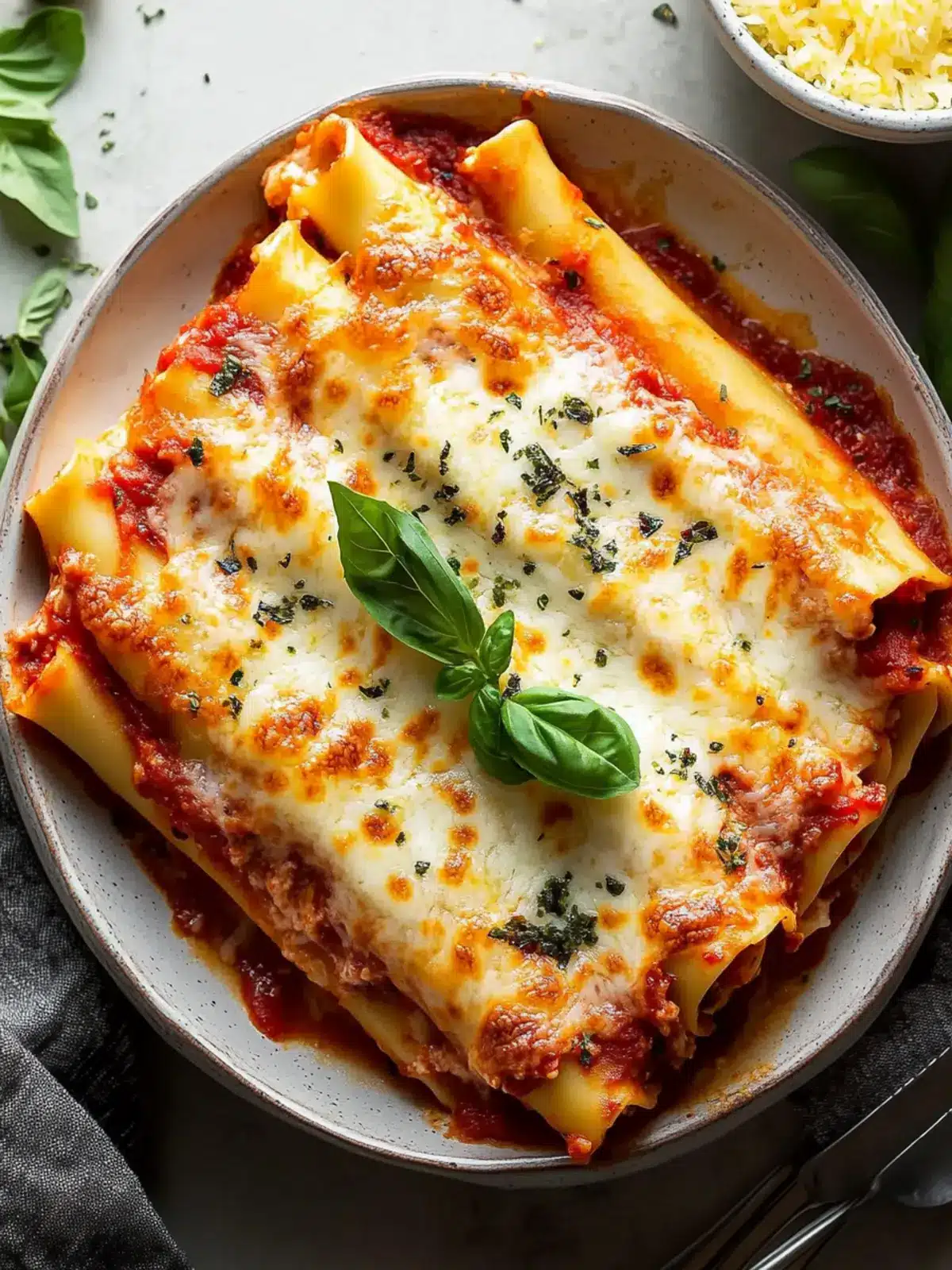 Irresistible Manicotti: A Comforting Homemade Delight 3 Manicotti