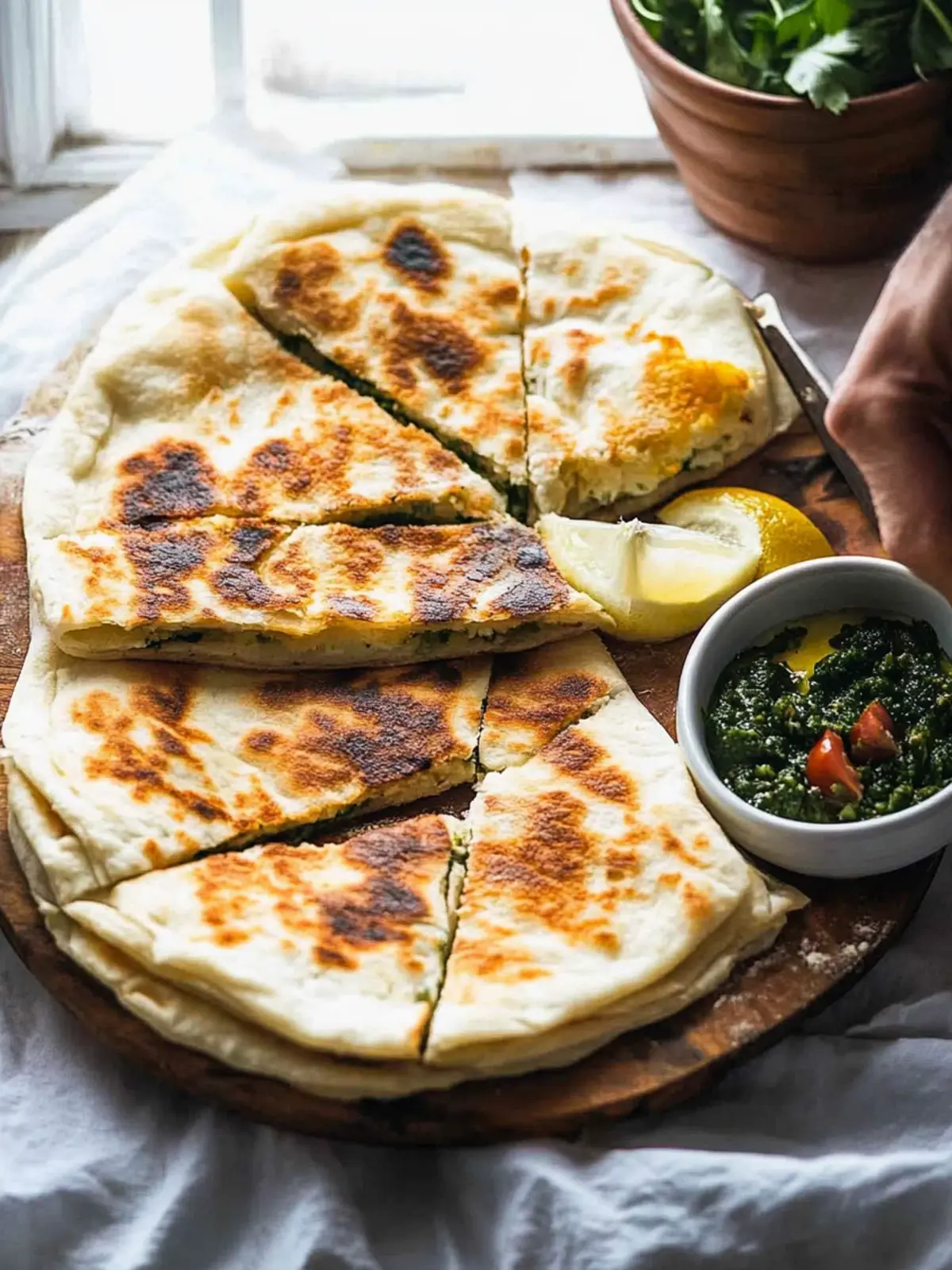 Gozleme Delight: Crispy, Homemade Treat in 50 Minutes 3 Gozleme