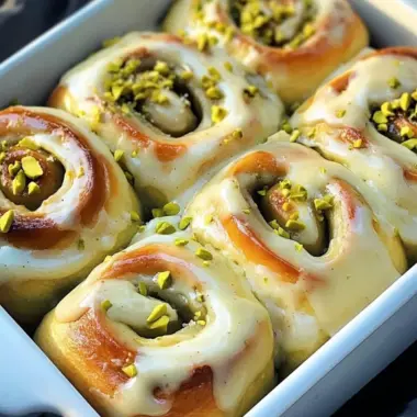 Irresistible Pistachio Cream Cinnamon Rolls for Cozy Mornings 10 Pistachio Cream Cinnamon Rolls