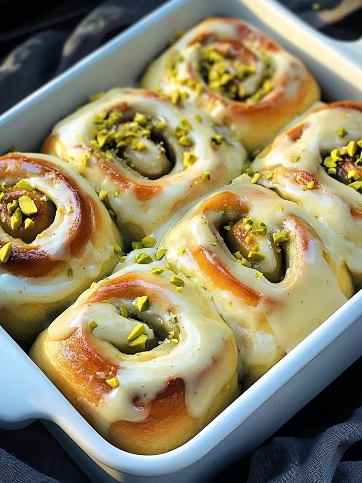Irresistible Pistachio Cream Cinnamon Rolls for Cozy Mornings 5 Pistachio Cream Cinnamon Rolls