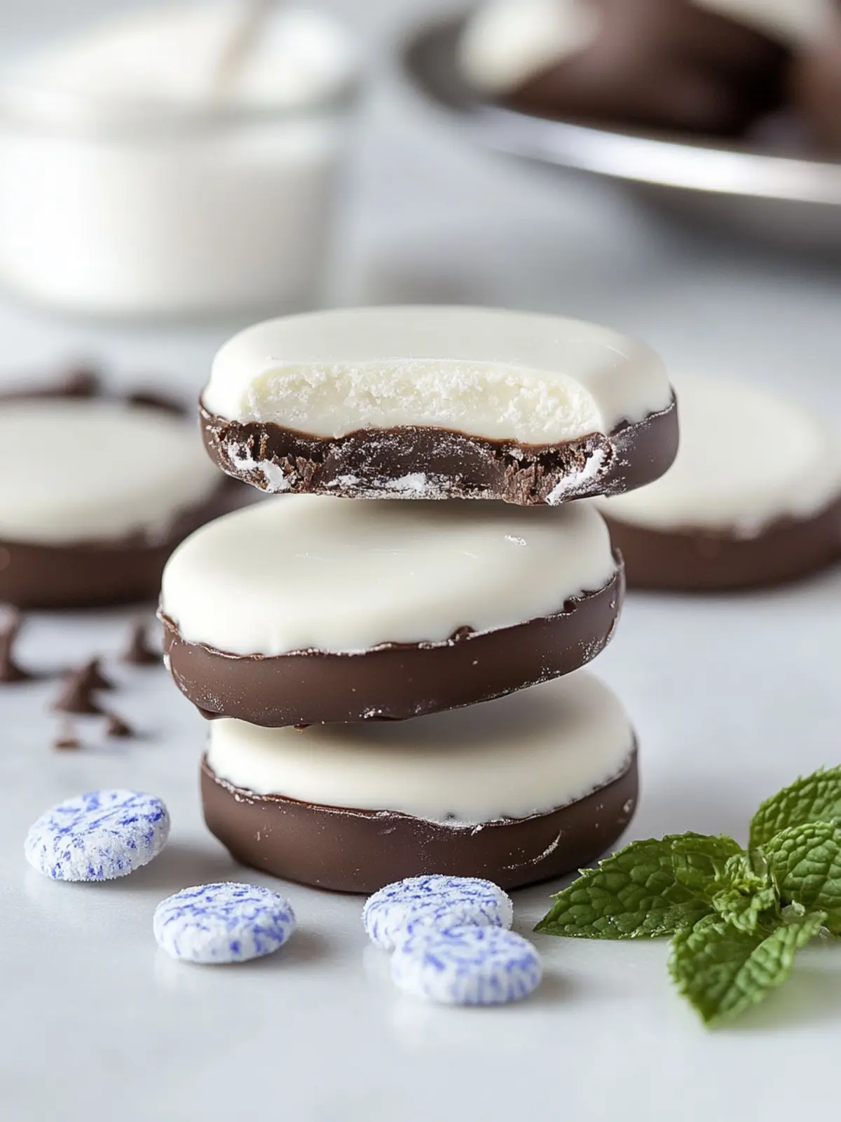 Deliciously Easy Homemade Peppermint Patties You'll Love 3 Peppermint Patties