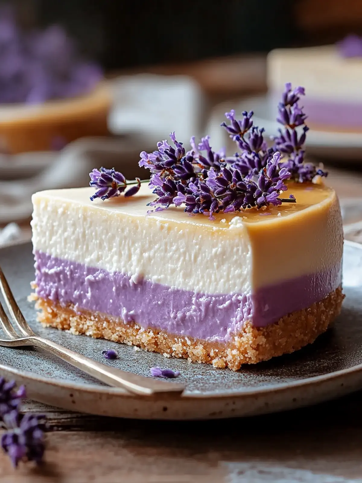 Delicious Honey Lavender Cheesecake to Sweeten Your Day 5 Honey Lavender Cheesecake