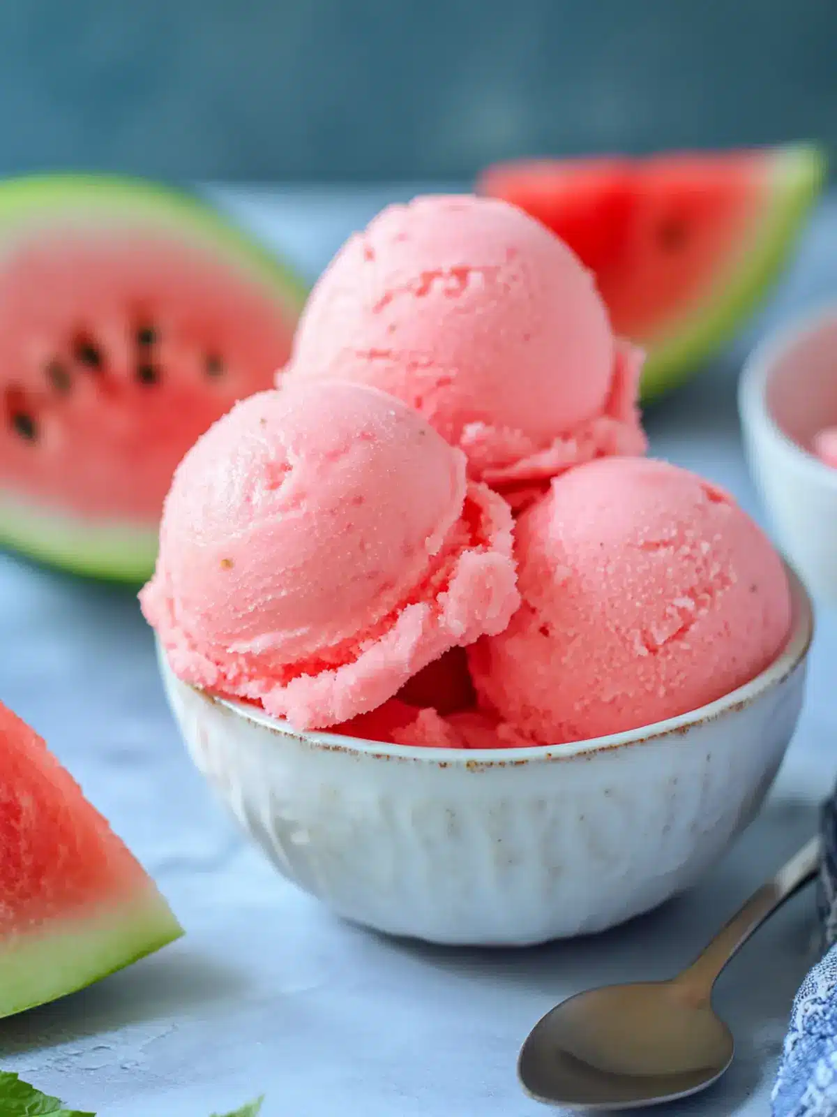 Delightful Watermelon Sorbet That's Easy and Refreshing 3 Watermelon Sorbet