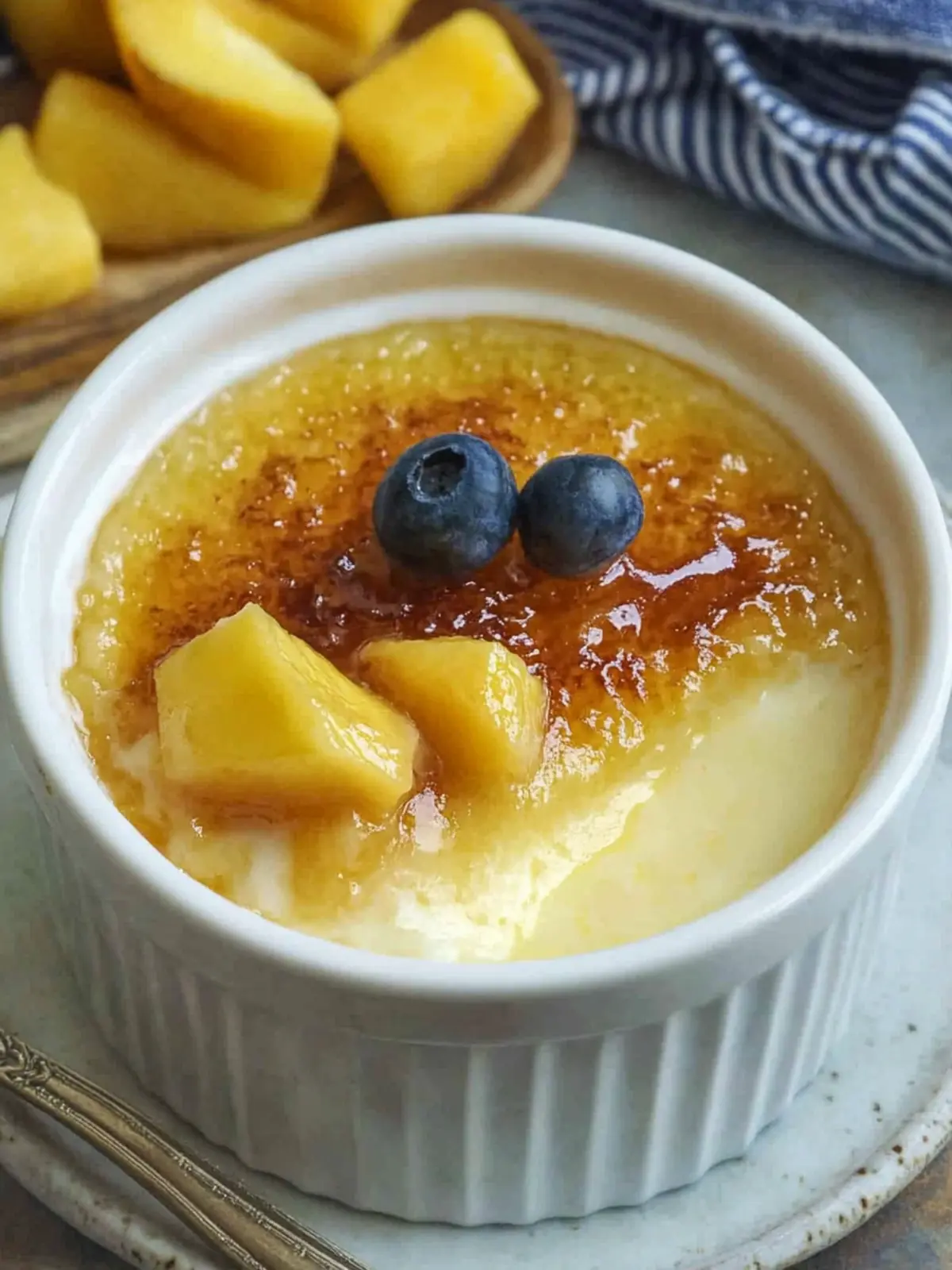 Decadent Dairy-Free Mango Crème Brûlée You'll Love 4 Dairy-Free Mango Crème Brûlée