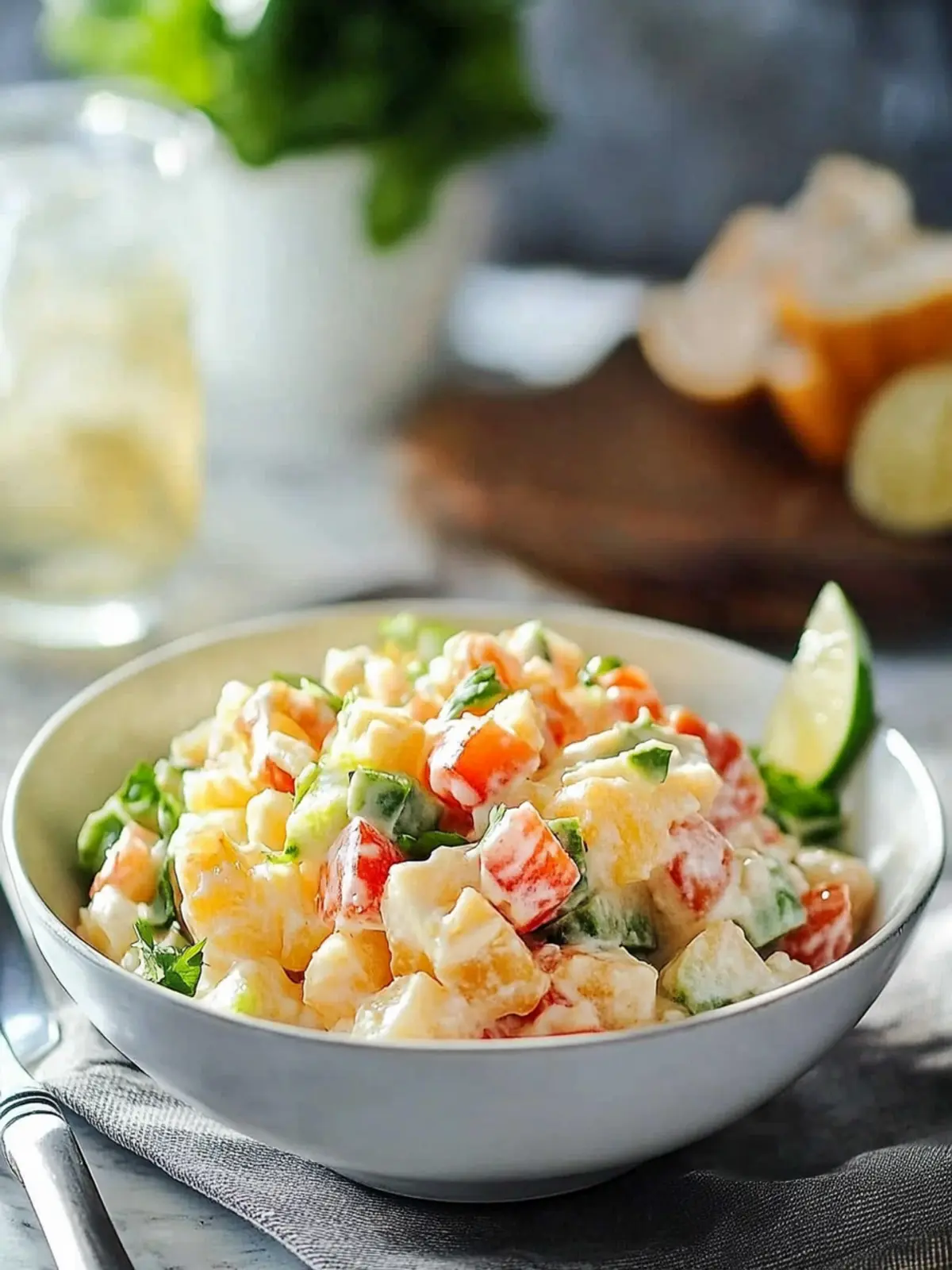Deliciously Creamy Yucca Salad for a Fresh Twist on Side Dishes 4 Yucca Salad