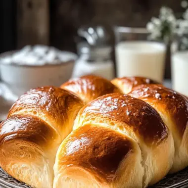Deliciously Soft Milk Brioche Recipe for Homemade Bliss 9 Milk Brioche