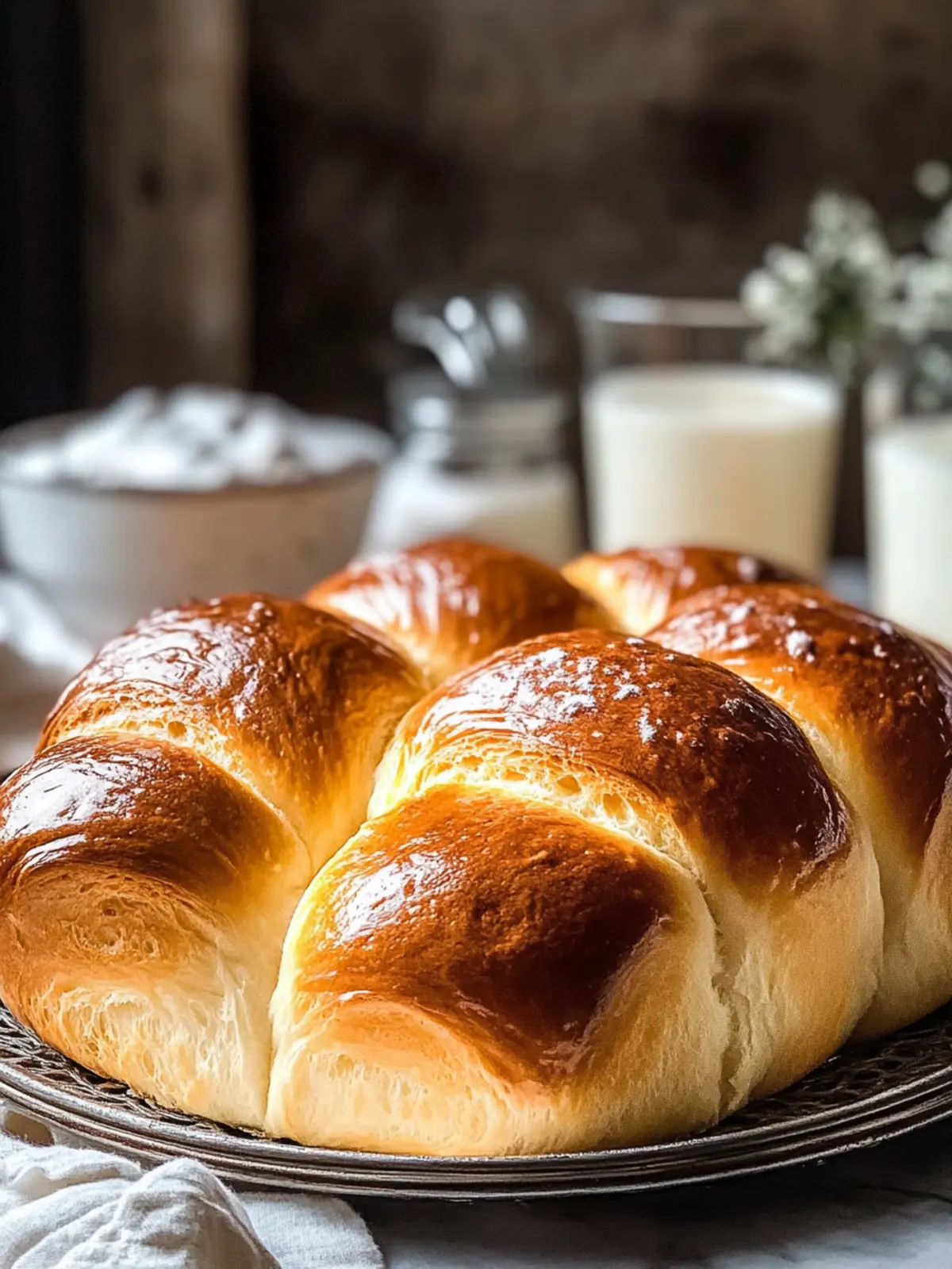 Deliciously Soft Milk Brioche Recipe for Homemade Bliss 5 Milk Brioche