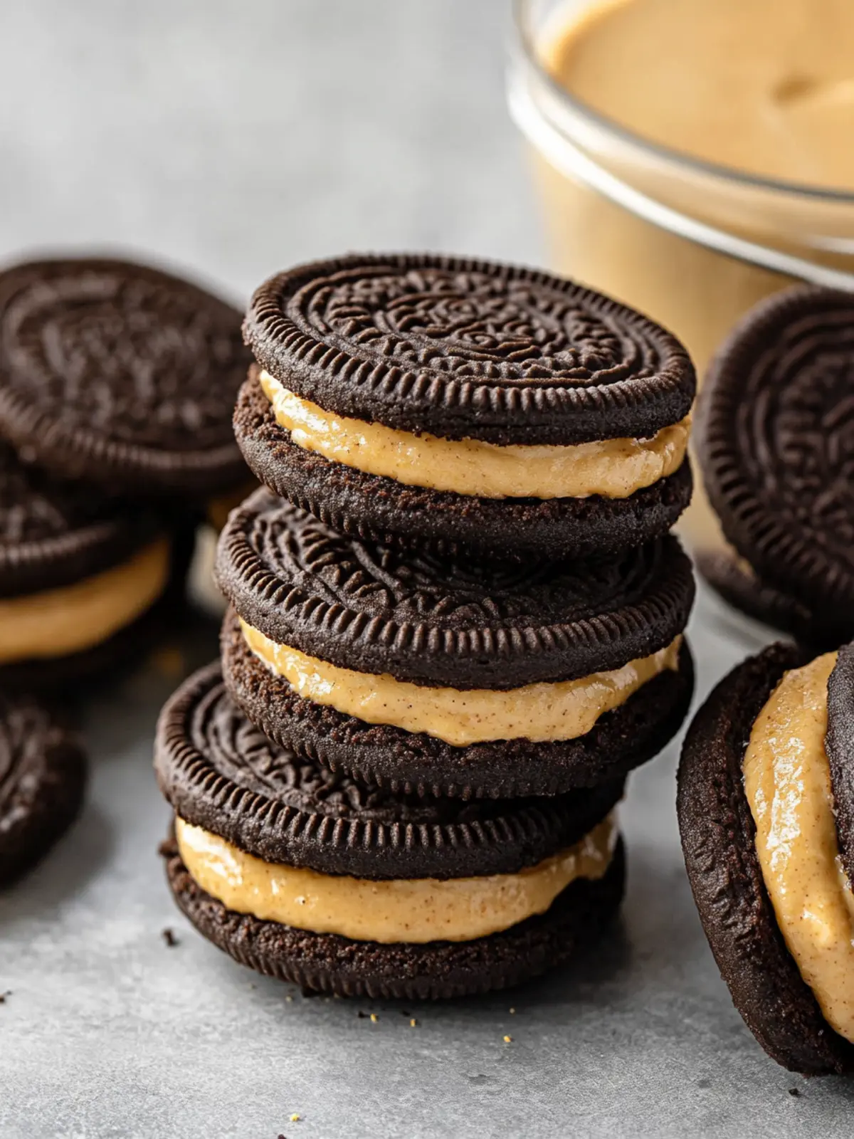Decadent Peanut Butter Oreos You Can’t Resist! 3 Peanut Butter Oreos