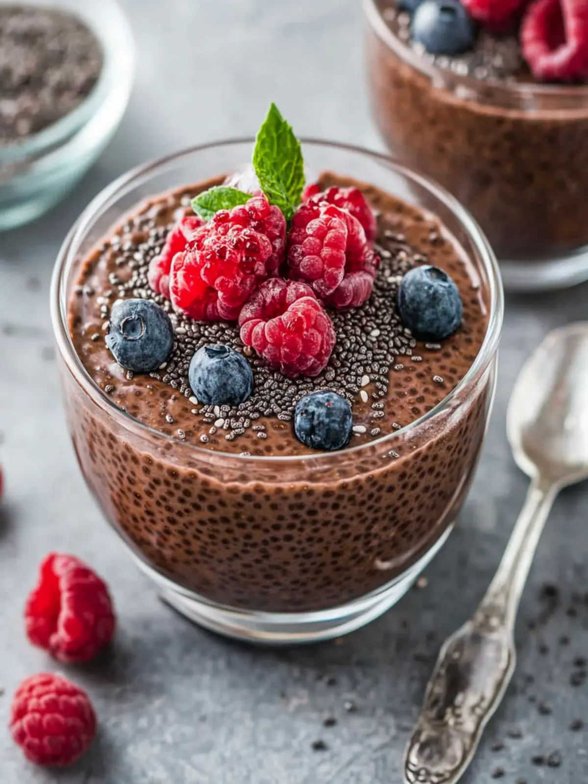 Delicious Cacao Chia Pudding That Boosts Your Day! 2 Cacao Chia Pudding