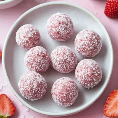 Delicious Strawberry Bliss Balls for Guilt-Free Snacking 9 Strawberry Bliss Balls