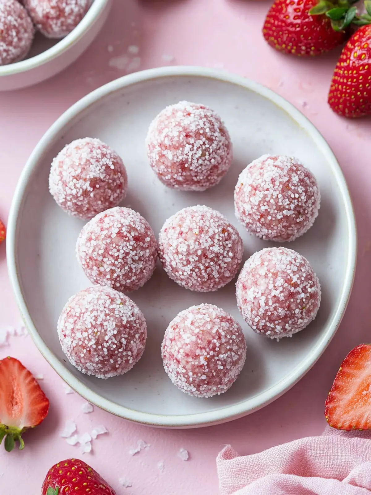 Delicious Strawberry Bliss Balls for Guilt-Free Snacking 5 Strawberry Bliss Balls
