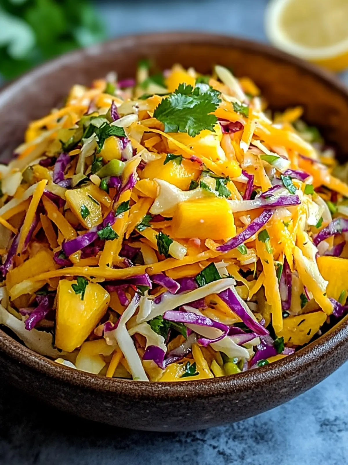 Mango Slaw Magic: Fresh, Easy, and Flavor-Packed Delight 4 Mango Slaw
