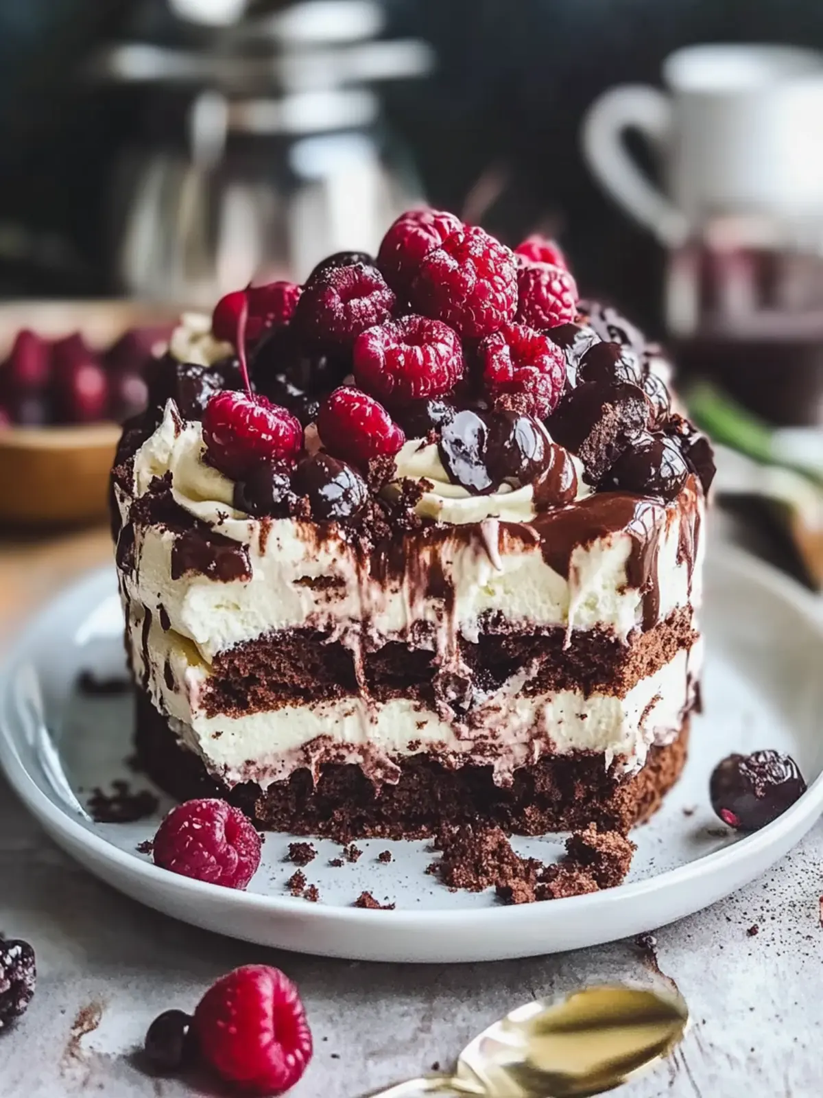 Indulge in Vegan Black Forest Tiramisu That Wows! 5 Vegan Black Forest Tiramisu