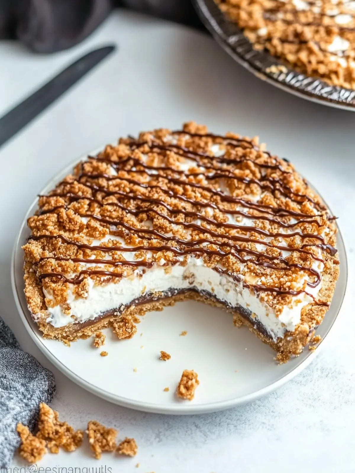 Samoas Cookie Pie: A Decadent Twist on Classic Comfort 4 Samoas Cookie Pie