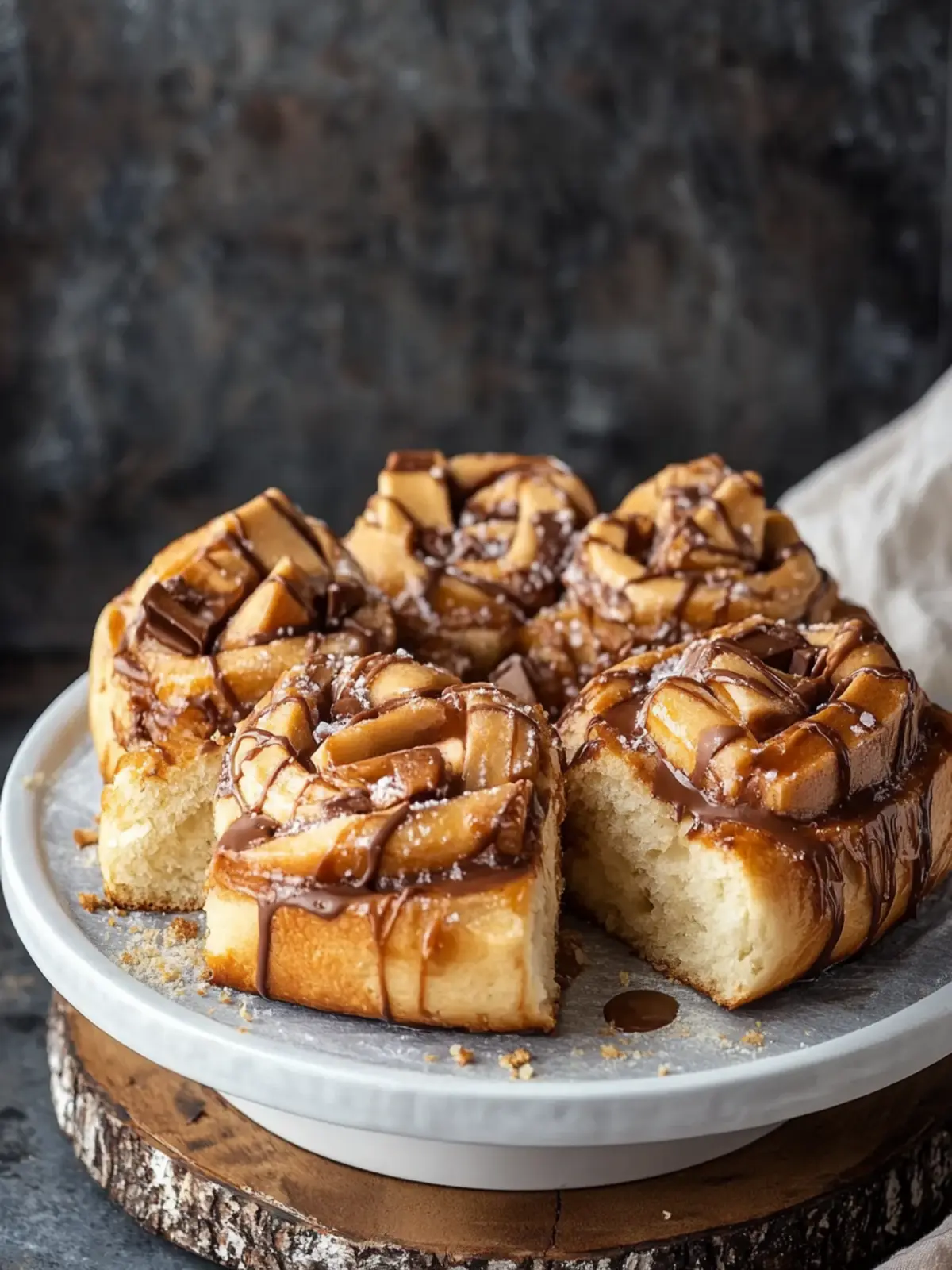 Indulge in Homemade Reese’s Sweet Rolls for a Treat! 2 Reese’s Sweet Rolls