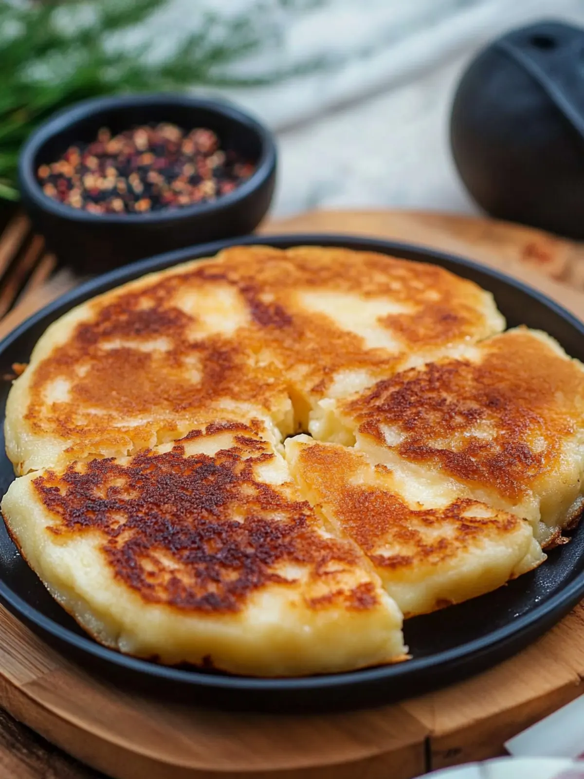 Korean Cheese Pancake: Crispy Delight with a Cheesy Surprise 2 Korean Cheese Pancake