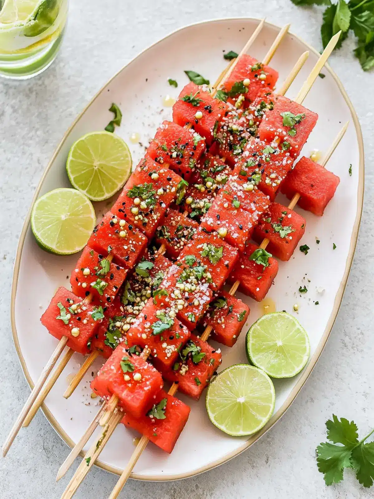 Refreshing Watermelon Tajin Skewers for Your Summer Soiree 4 Watermelon Tajin Skewers