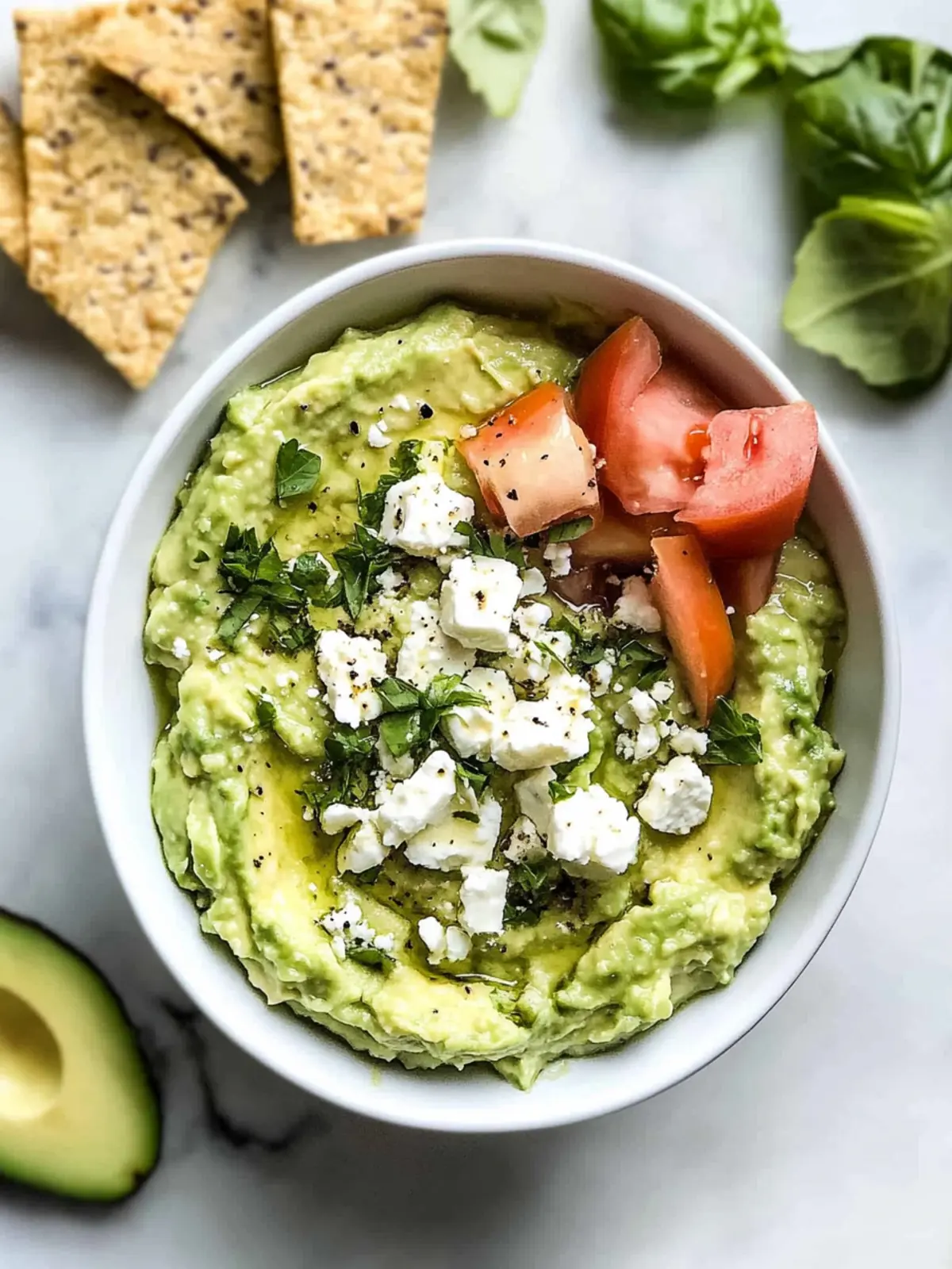 Creamy Avocado Feta Dip Perfect for Every Gathering 5 Avocado Feta Dip