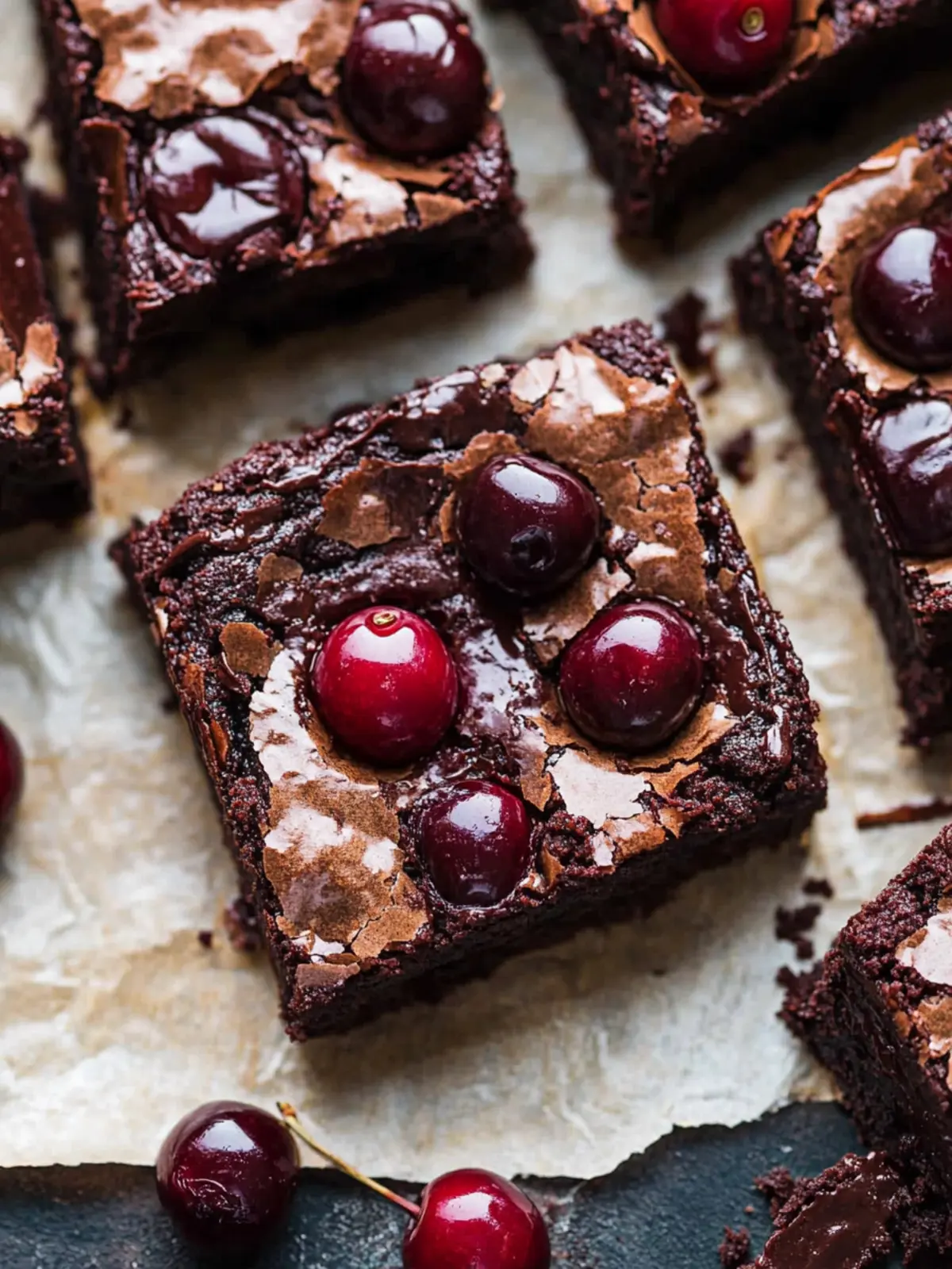 Indulge in Roasted Chocolate Cherry Brownies Today 5 Roasted Chocolate Cherry Brownies