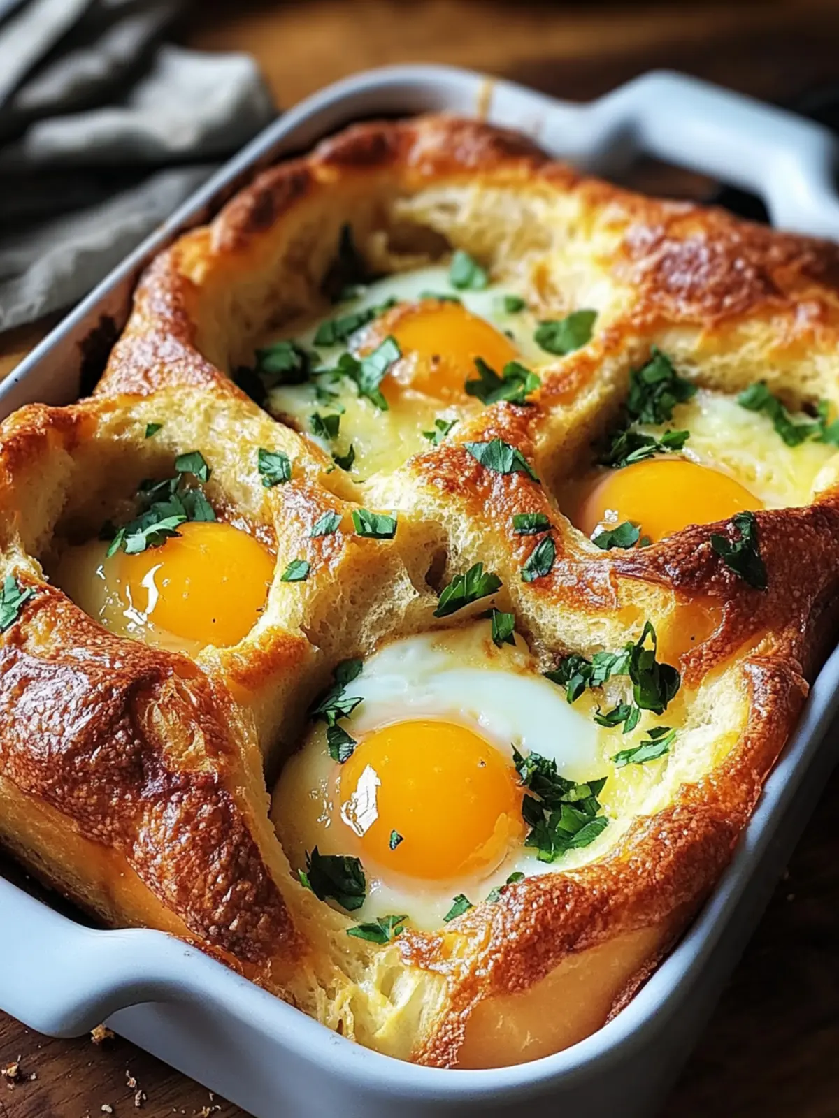 Savory Egg in a Hole Bake: A Breakfast Dream Come True 4 Egg in a Hole Bake