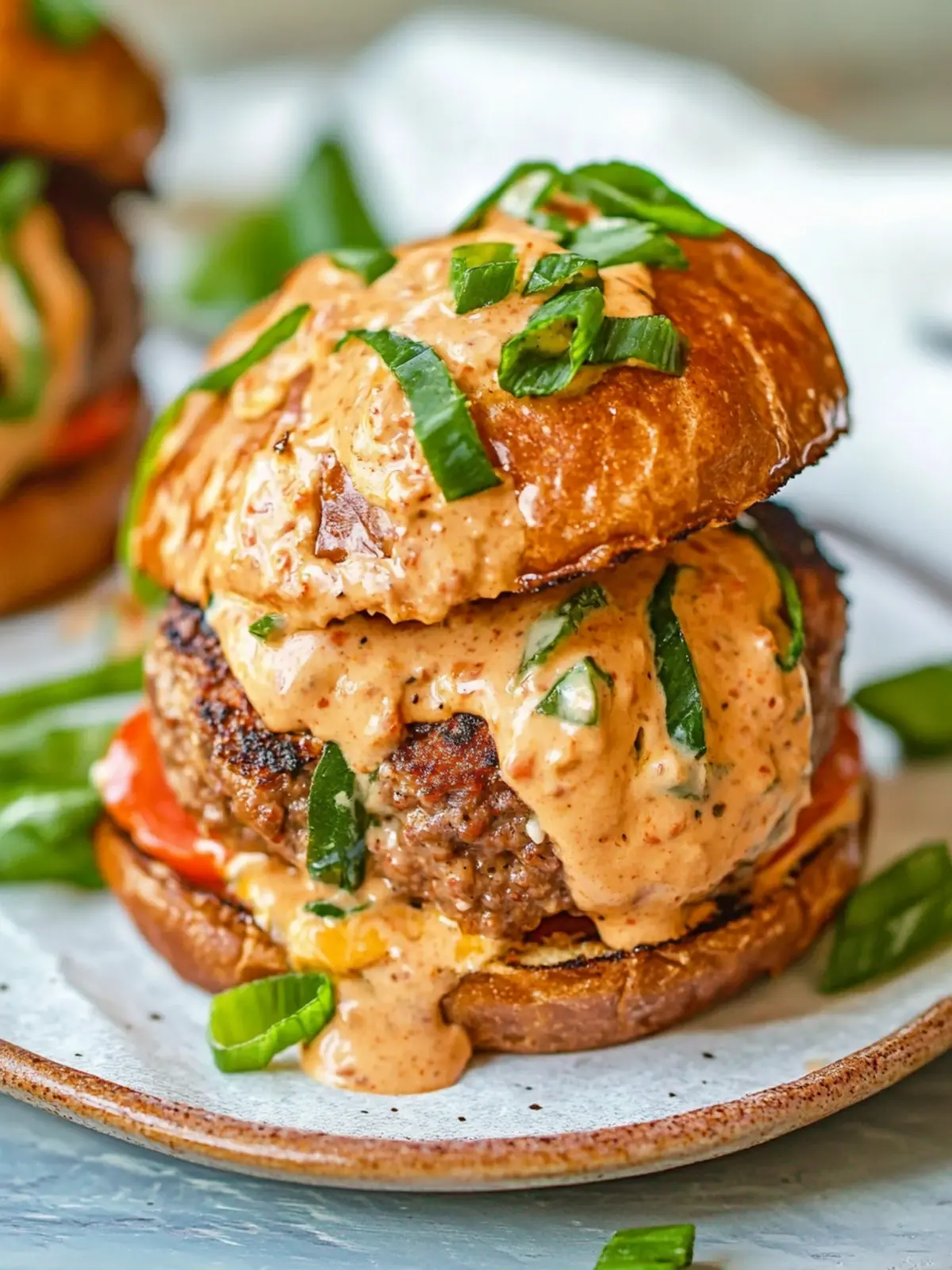 Keto Feta Burgers with Tomato Cream Sauce You’ll Crave! 3 Keto Feta Burgers With Tomato Cream Sauce